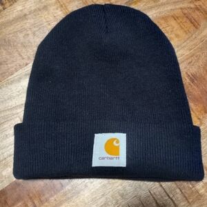 Carhartt Unisex Acrylic Black Beanie Hat